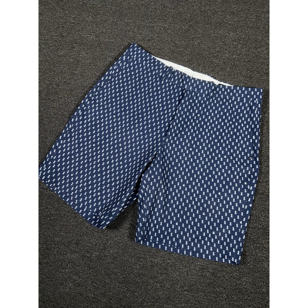 RLX Ralph Lauren Shorts Men's 34 (Fits 36) Blue Pineapples AOP Golf Performance